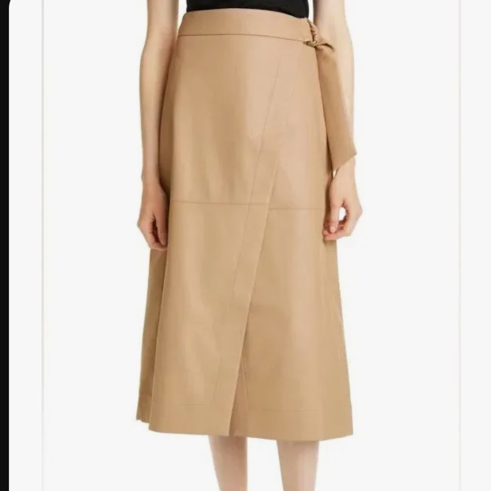 Ted Baker Faux Leather Skirt